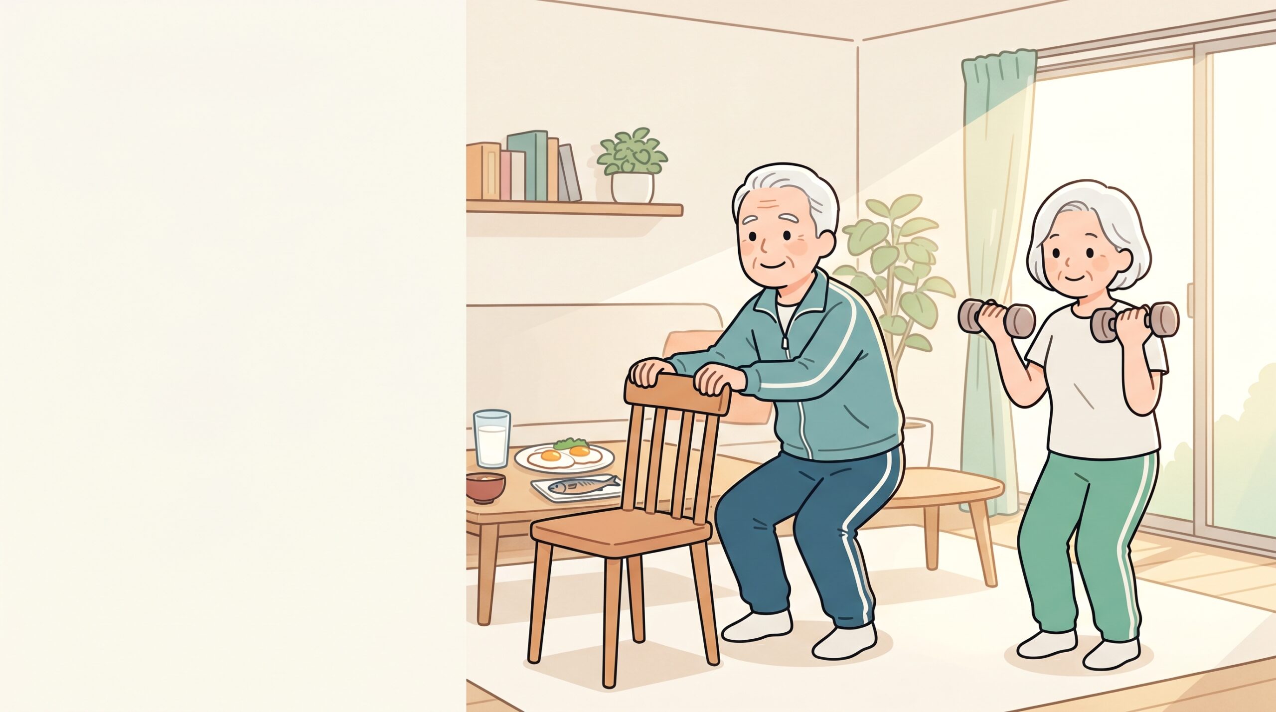 70代のサルコペニア予防 アイキャッチ