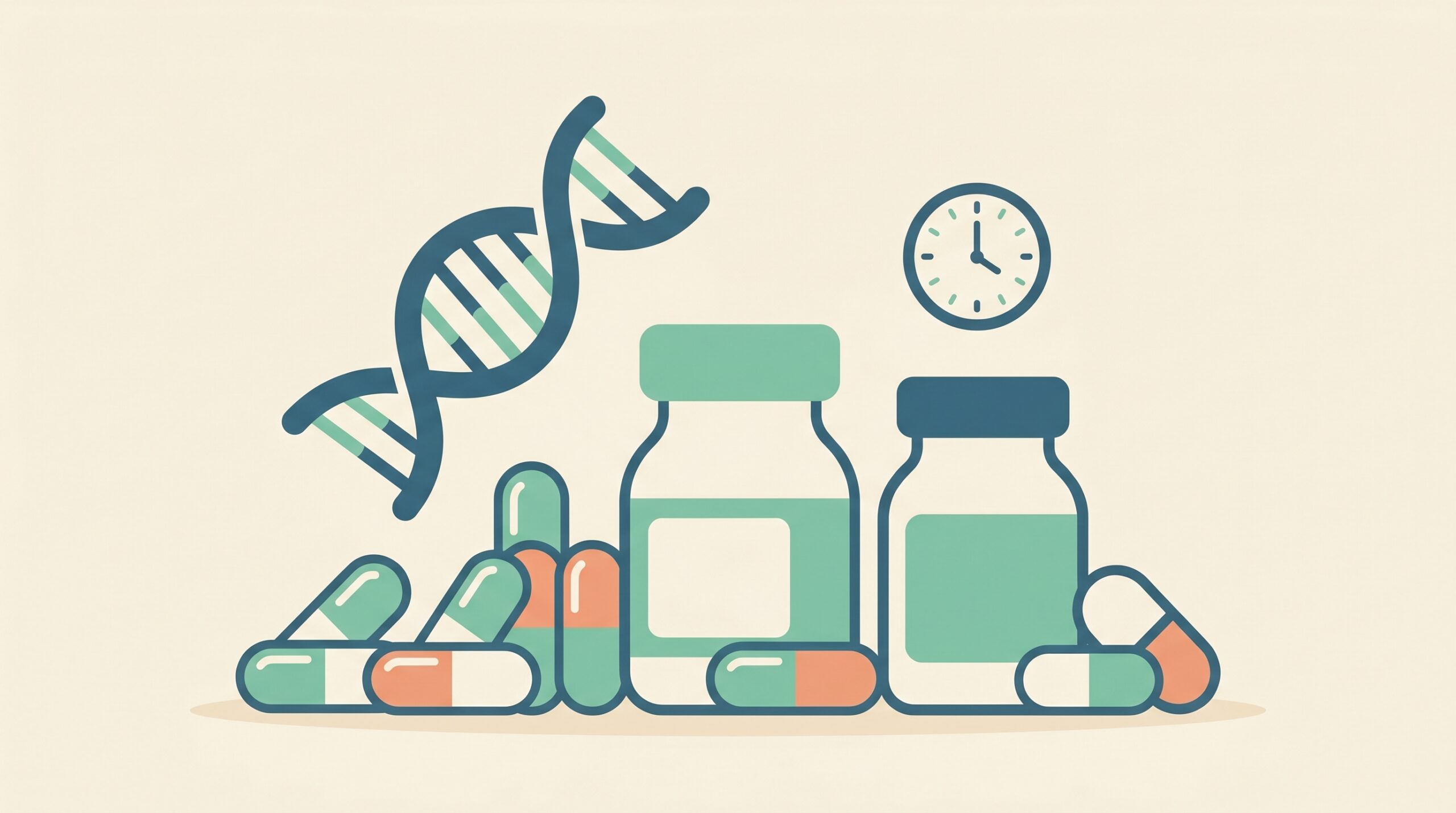 老化を遅らせる薬は本当にある？メトホルミン・NMN・ラパマイシンの科学的事実のアイキャッチ画像